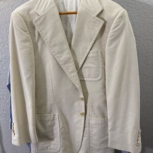 Gucci Winter White Courdroy Blazer